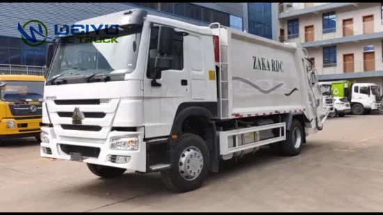 Sinotruk HOWO 4X2 290HP Rhd 14cbm 10tons Waste Refuse Collection Garbage Compactor Truck