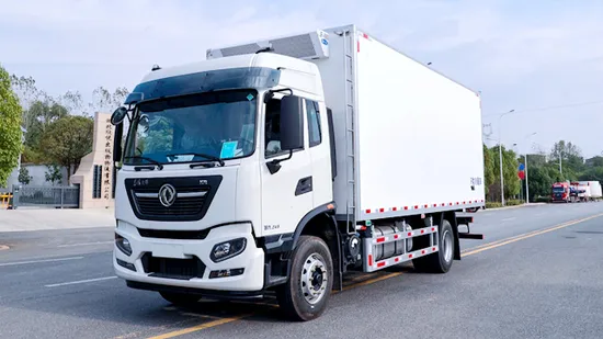 JAC Sinotruk Shacman Freezer Van Refrigerated Box Cargo Truck for Food Transport