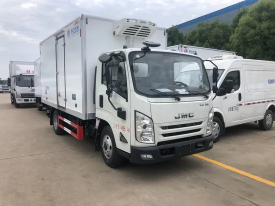 HOWO 4X2 5ton Food Van Refrigerated Cargo Lorry Truck Refrigerator Delivery Lorry Truck for Sale